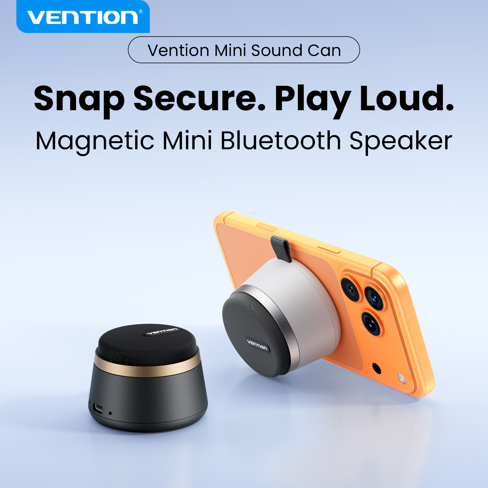 Google Speaker Nest Audio - Портативная Bluetooth-колонка Vention с магнитным креплением,