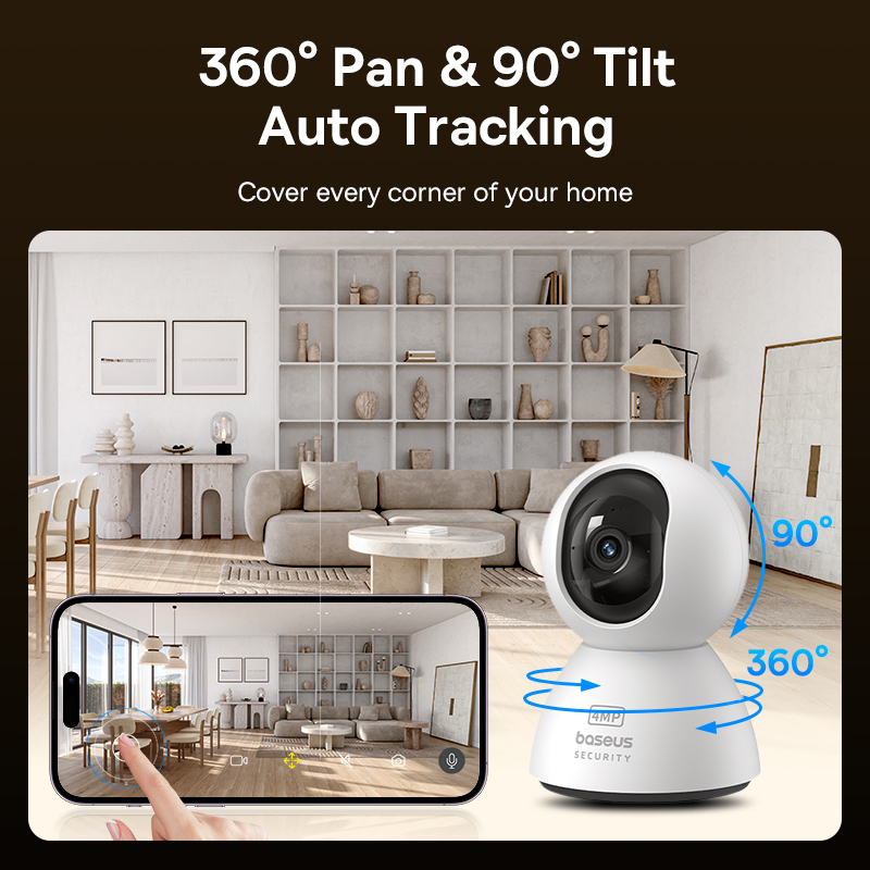 Baseus 4MP IP-камера Smart 5G  – обзор и цена Eufy Camera E220