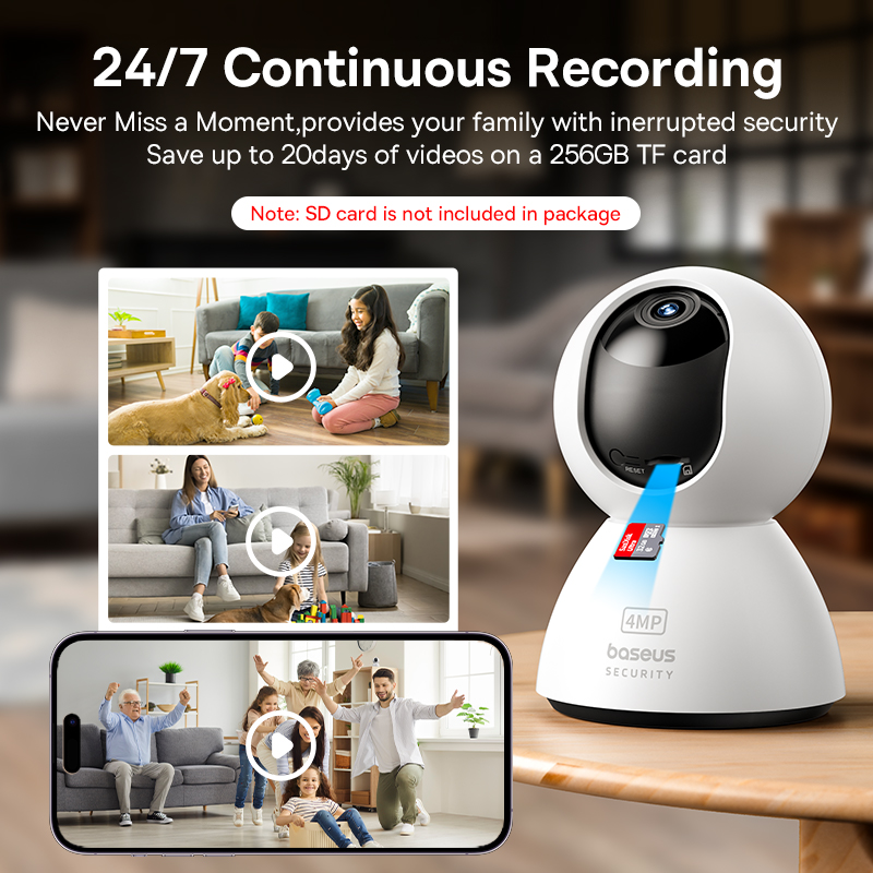 Baseus 4MP IP-камера Smart 5G  – обзор и цена Eufy Camera E220