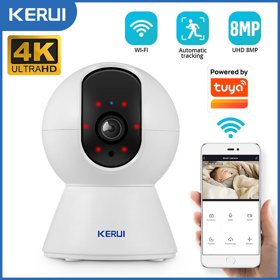 KERUI 5MP 8MP 4K HD WiFi IP-ка – обзор и цена Eufy Camera E220
