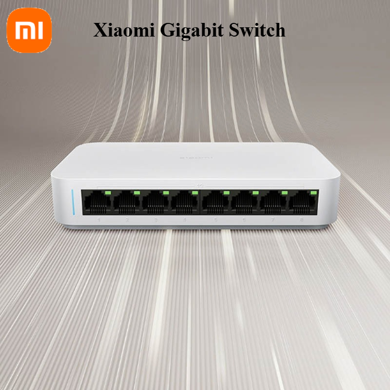 Xiaomi Mi 8 портов RJ45 Gigabi – обзор и цена Xiaomi Hub Mijia Hub