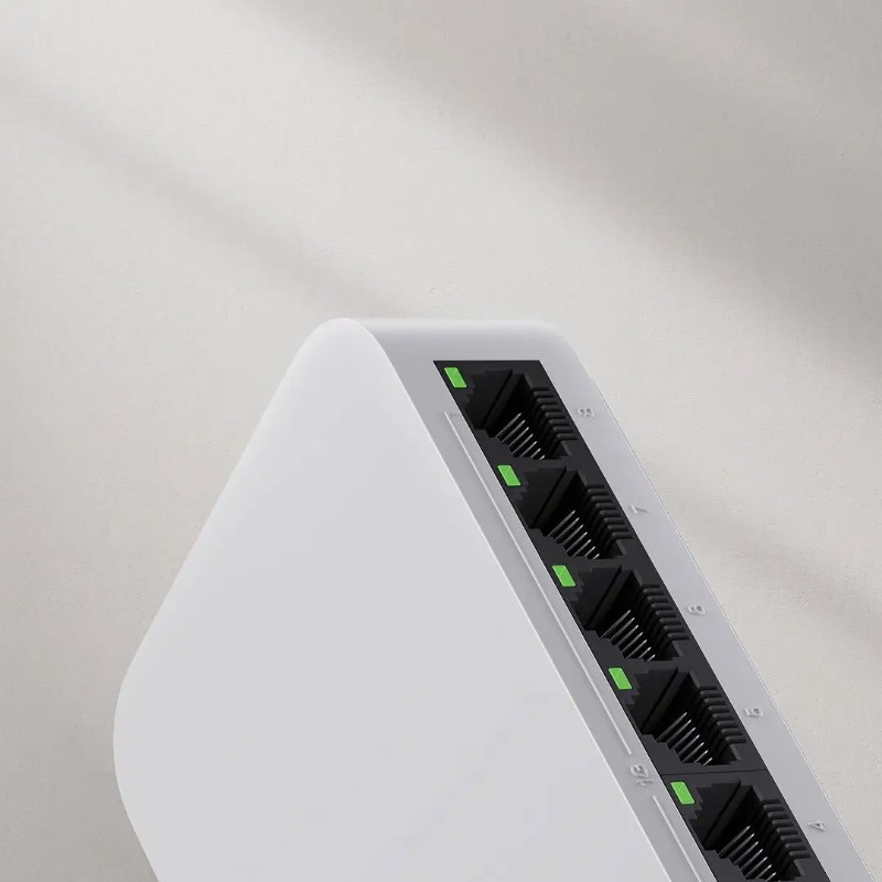 Xiaomi Mi 8 портов RJ45 Gigabi – обзор и цена Xiaomi Hub Mijia Hub