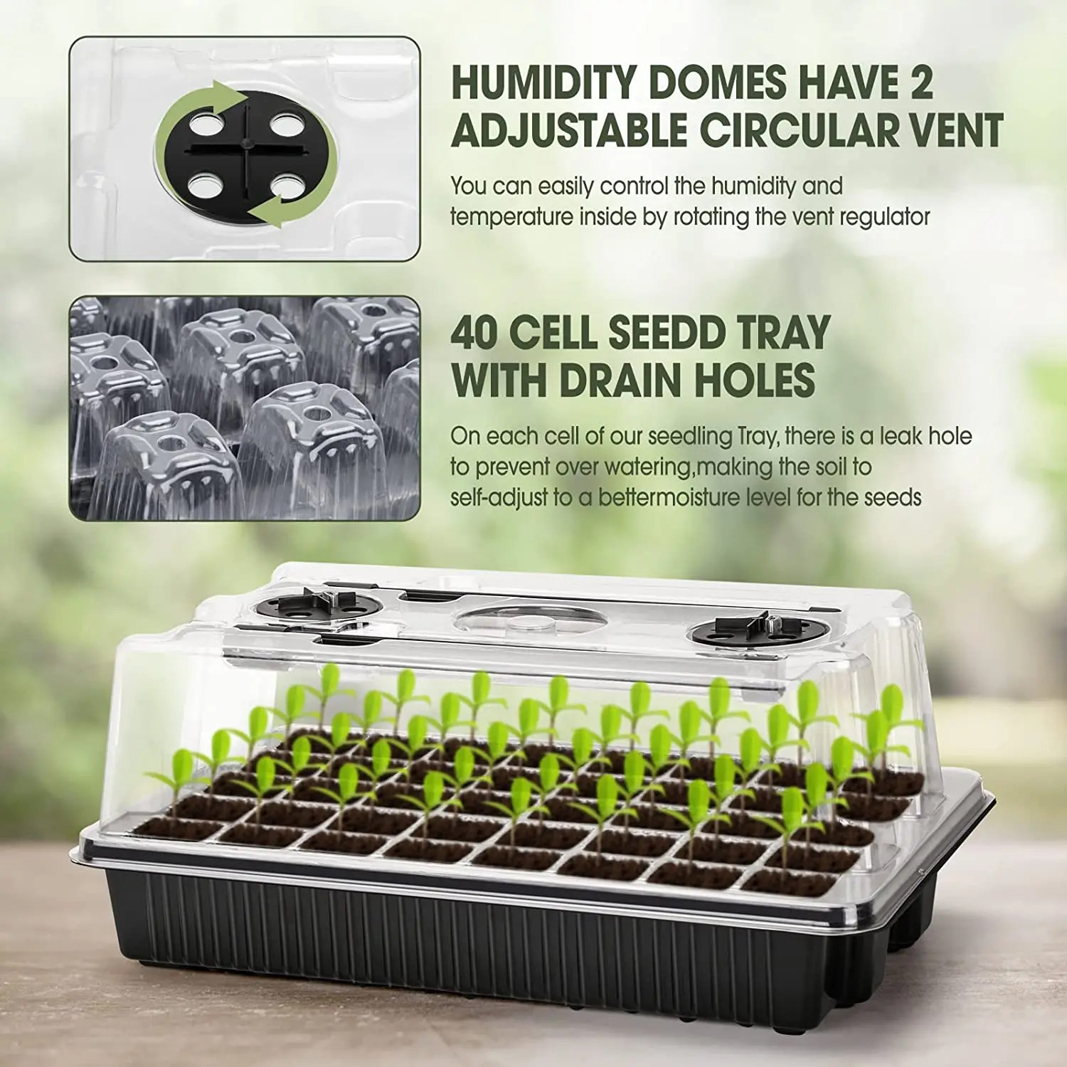 Набор для выращивания рассады: – обзор и цена Humidity Dome Kit